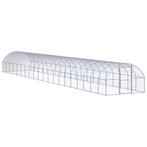 vidaXL Kippenren 3x20x2 m gegalvaniseerd staal, Verzenden, Nieuw