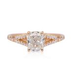 Ring - 18 karaat Geel goud - 1.40ct. tw. Diamant, Nieuw