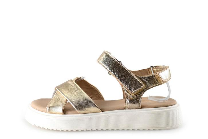 Nelson sandalen in maat 36 Goud | 10% korting, Kleding | Dames, Schoenen, Overige kleuren, Gedragen, Sandalen of Muiltjes, Verzenden