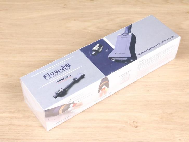 Furutech Flow-28 audio Inline Power Filter NEW 20% OFF, Audio, Tv en Foto, Overige Audio, Tv en Foto, Gebruikt, Ophalen of Verzenden