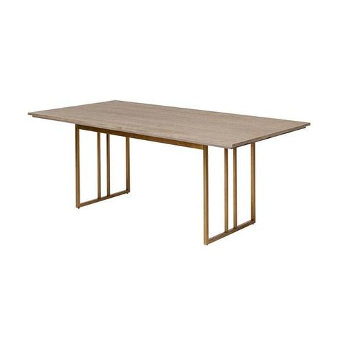 *WOONWINKEL* Kare Design Cesaro Design Eettafel Hout Met Kop, Huis en Inrichting, Tafels | Eettafels, Nieuw, Verzenden