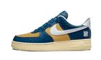 Nike Air Force 1 Low SP Undefeated 5 On It Blue Yellow Croc, Verzenden, Nieuw, Sneakers of Gympen