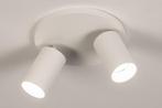 Rietveld Spots - Wit - Metaal, Aluminium, Huis en Inrichting, Lampen | Hanglampen, Verzenden, Nieuw
