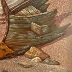 Dimitris Sideras (1956) - Shipwreck on Ancient Shore, Antiek en Kunst