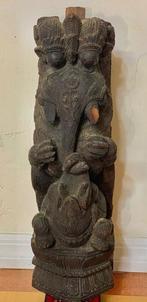 Architectonisch ornament Ganesha of Makara - circa 58 cm -