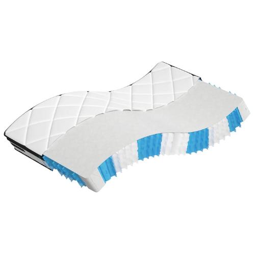 vidaXL Pocketveringmatras middelhard-plus 100x200 cm, Huis en Inrichting, Slaapkamer | Matrassen en Bedbodems, Nieuw, Verzenden