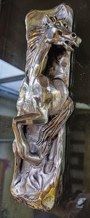 Ottaviani - Laboratorio Ottaviani - Reliëf, Cavallo - 45 cm, Antiek en Kunst, Antiek | Goud en Zilver