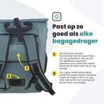 Voltano Luxe E-bike Fietstas / Rugtas - Ice Blauw - 28L -, Ophalen of Verzenden, Nieuw, Voltano