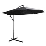 TRUUSK Parasol Zweefparasol, Zwengelparasol Met Zwengel, Ron, Tuin en Terras, Parasols, Verzenden, Nieuw