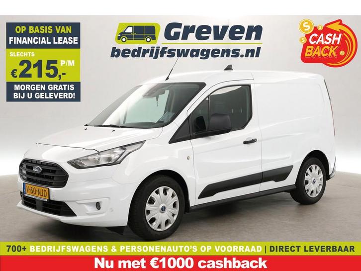 Ford Transit Connect 1.5 EcoBlue | 100PK | Airco |, Auto's, Bestelauto's, Te koop, Handgeschakeld, Financial lease, Diesel, Wit