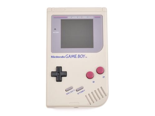 Gameboy Classic IPS Original Grey Edition, Spelcomputers en Games, Spelcomputers | Nintendo Game Boy, Zo goed als nieuw, Ophalen of Verzenden