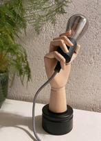 Caroline Schilling - Lamp - Staal, Hout, Glas, Textiel -, Antiek en Kunst