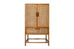 Massief dressoir BAMBOO LOUNGE 140cm mangohout bamboe met, Huis en Inrichting, Kasten | Overige, Ophalen of Verzenden, Nieuw