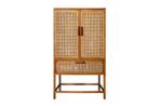 Massief dressoir BAMBOO LOUNGE 140cm mangohout bamboe met, Nieuw, Ophalen of Verzenden