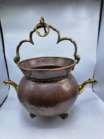 Lavabo - Koper, Messing - Religieuze Handwassing - 58 cm, Antiek en Kunst