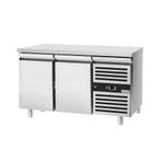 GGM Gastro | Bakkerij koeltafel PREMIUM - 1500x800mm - met 2, Verzenden, Nieuw in verpakking, Koelen en Vriezen