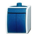 Busch Jaeger Ocean serieschakelaar IP44 opbouw 2601/5, Ophalen of Verzenden, Nieuw