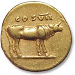 Romeinse Rijk. Vespasian (69-79 n.Chr.). Aureus Rome mint 76, Postzegels en Munten, Munten | Europa | Niet-Euromunten