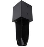 Starx paalhouder voor beton 120x120 mm zwart, Doe-het-zelf en Verbouw, Ophalen of Verzenden, Nieuw