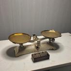 Rare Design - Balans of weegschaal - IJzer, Messing, Hout