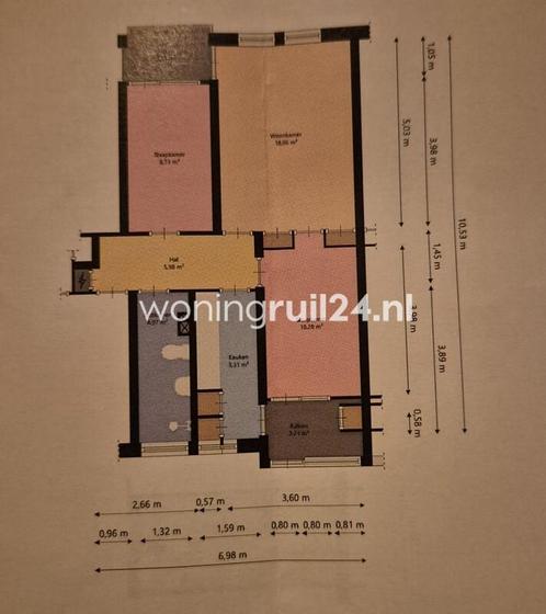 Woningruil - Ookmeerweg 265 - 3 kamers en Amsterdam, Huizen en Kamers, Woningruil, Amsterdam