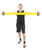 Aidapt - fitnessband weerstandband - geel - large, Diversen, Verpleegmiddelen, Nieuw, Verzenden