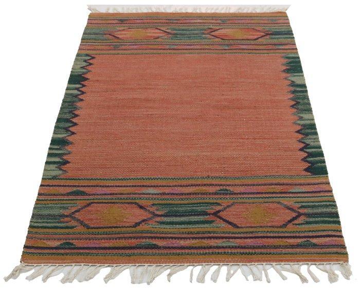 Kelim - Vloerkleed - 160 cm - 90 cm - Natuurf Colin, Huis en Inrichting, Stoffering | Tapijten en Kleden