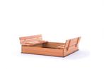 Geimpregneerde Zandbak met Bankjes - Topdeal! 140x140cm -..., Kinderen en Baby's, Speelgoed | Buiten | Zandbakken, Ophalen of Verzenden
