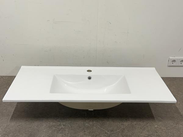 Veiling - Wastafelblad met geïntegreerde wastafel 102×47cm, Doe-het-zelf en Verbouw, Sanitair