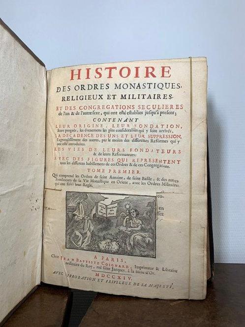 Bullot Maximilien, Helyot Pierre - Histoire des ordres, Antiek en Kunst, Antiek | Boeken en Bijbels
