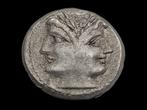 Romeinse Republiek. Anonymous. Didrachm (Quadrigatus) Rome,, Postzegels en Munten, Munten | Europa | Niet-Euromunten