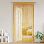 vidaXL Koordgordijnen 2 st 140x250 cm goudkleurig, Huis en Inrichting, Stoffering | Gordijnen en Lamellen, Verzenden, Nieuw