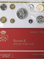 Monaco. Year Set (FDC) 1976 (9 monnaies) Rainier III, Postzegels en Munten