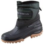 Winterlaars maat 44 zwart nylon/PVC imitatiebont/klittenband, Ophalen of Verzenden, Nieuw