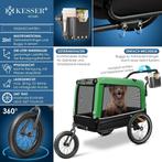 KESSER® Hondenfietskar tot 40 kg 3in1 Hondenbuggy - Fietskar, Verzenden, Nieuw