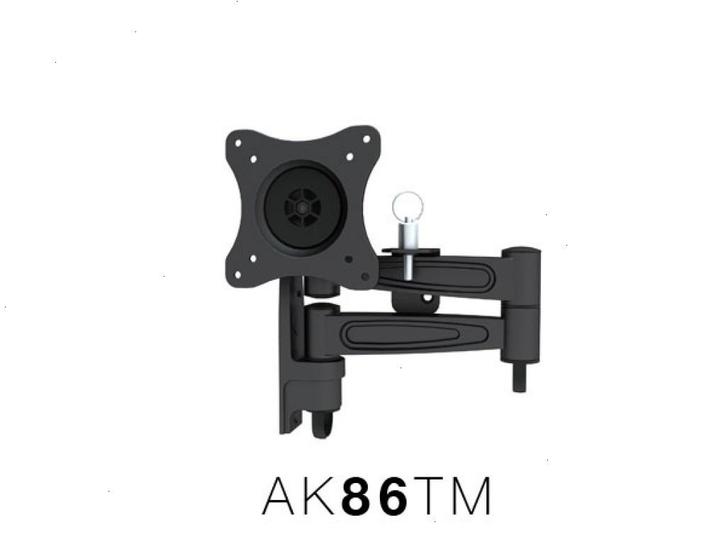 Avtex AK-86TM 2-armige vesa beugel aluminium, Audio, Tv en Foto, Televisiebeugels, Nieuw, Ophalen of Verzenden