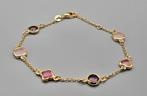 Vintage Gouden en Zilveren Armbanden. Grote Collectie!, Nieuw, Goud, Goud, Met edelsteen