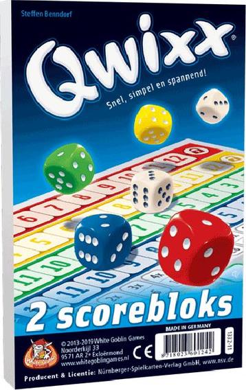 White Goblin Games dobbelspel Qwixx van €7,99 voor €5,59 beschikbaar voor biedingen