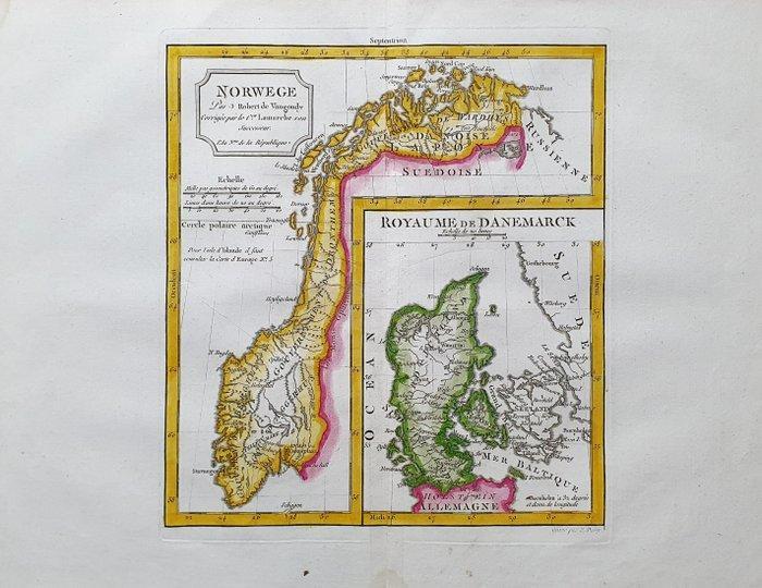 Europa - Noord-Europa / Noorwegen / Denemarken / Zweden /, Boeken, Atlassen en Landkaarten