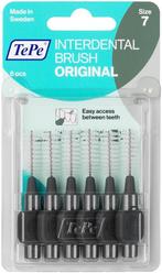 TEPE INTERDENTAL BRUSH ORIGINAL 1,3 MM TANDENRAGERS (GRIJS.., Verzenden, Nieuw