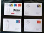 Zwitserland - Zwitserland, collectie FDC en brieven in 2 x, Gestempeld