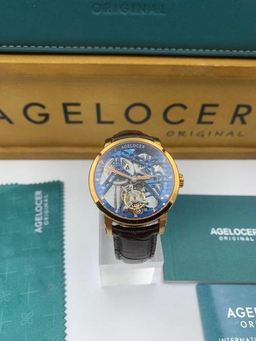 AGELOCER - AGELOCER - TOURBILLON SERIES 9004D2 80 HOURS, Sieraden, Tassen en Uiterlijk, Horloges | Heren