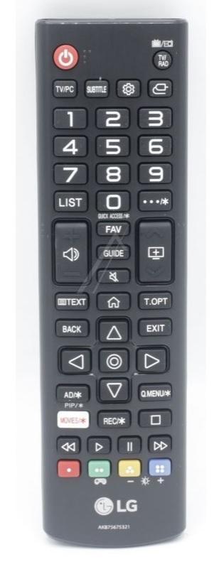 Afstandsbediening Lg AKB75675321, Audio, Tv en Foto, Afstandsbedieningen, Origineel, Nieuw, Ophalen of Verzenden
