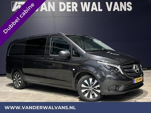 Mercedes-Benz Vito 116 CDI 164pk Automaat L2H1 Dubbele, Auto's, Bestelauto's, Automaat, Diesel, Zilver of Grijs, Mercedes-Benz