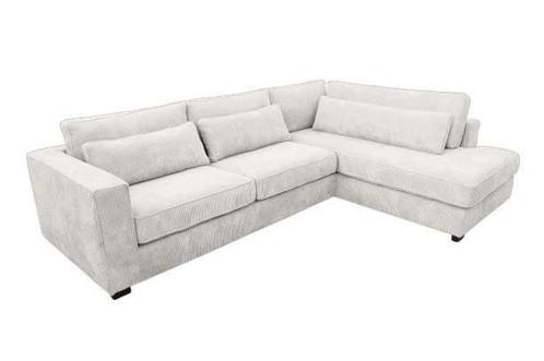 Hoekbank Merselo - hoekbanken - Wit, Huis en Inrichting, Banken | Sofa's en Chaises Longues, Nieuw, Stof