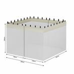 El Jardin - Paviljoen - Insectennet - 300x300 Gaas - Beig..., Verzenden, Nieuw
