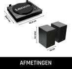 Lenco Platenspeler met Bluetooth - Twee externe Speakers - A, Verzenden, Zo goed als nieuw