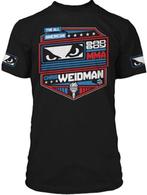Bad Boy Chris Weidman UFC 175 Walkout T-shirt Zwart, Nieuw, Bad Boy, Ophalen of Verzenden, Maat 56/58 (XL)