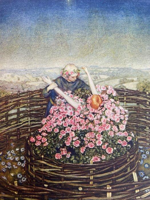 Geoffrey Chaucer, Keith Henderson & Norman Wilkinson - The, Antiek en Kunst, Antiek | Boeken en Bijbels