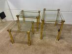 Online Veiling: Orsenigo Nesting Tables In Gold (3x), Nieuw